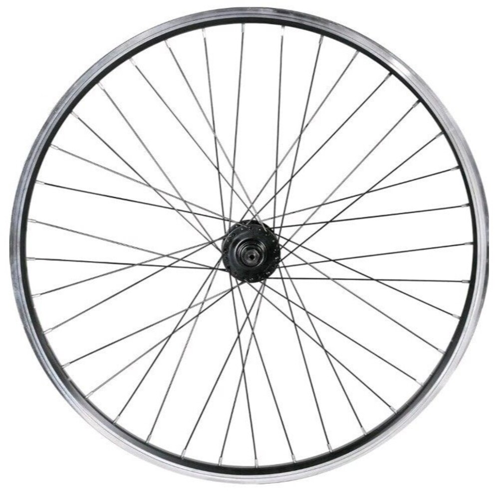 Front 27.5" x 1.75" Alloy Bike Wheel Rim Disc Brake Compatible Bolt on Axle